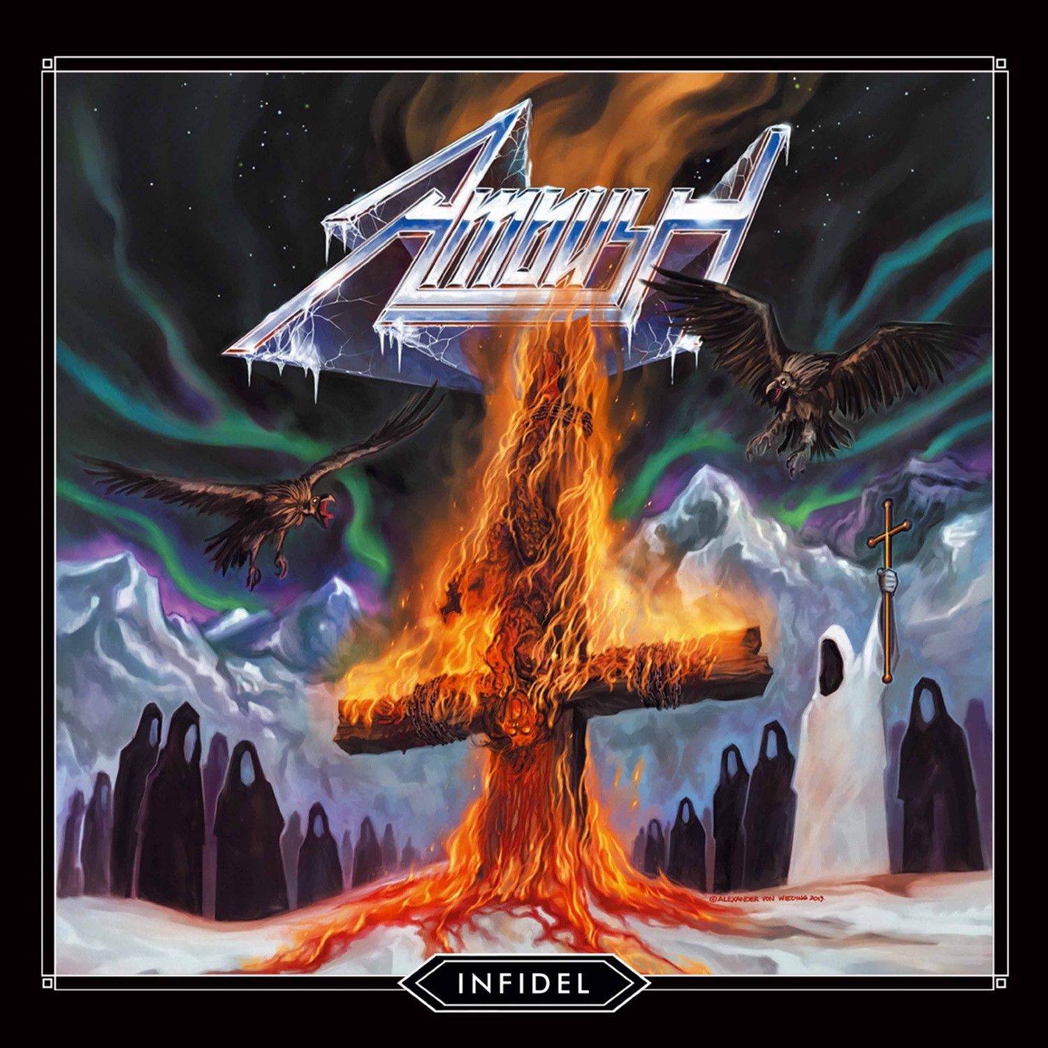 Ambush : Infidel (LP) white