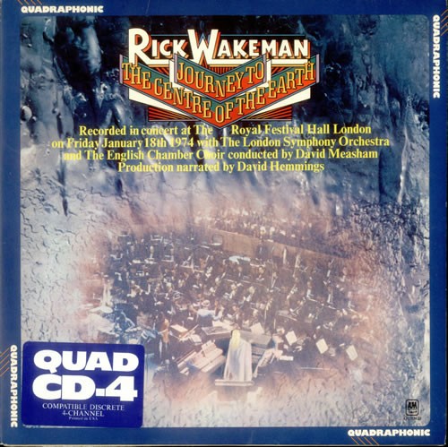 Wakeman, Rick : Journey to the Centre of the Earth (LP) Quadraphonic