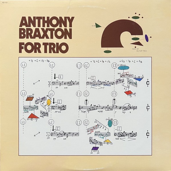 Braxton, Anthony : For Trio (LP)