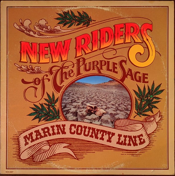 New Riders of the Purple Sage : Marin County Line (LP)
