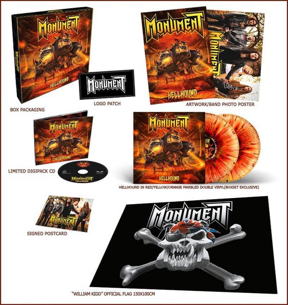 Monument : Hellhound (LP/Boxset)