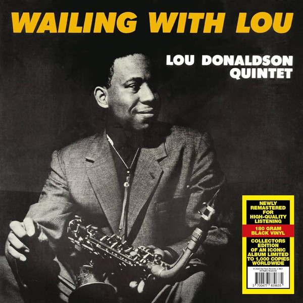 Lou Donaldson Quintet : Wailing With Lou (LP)