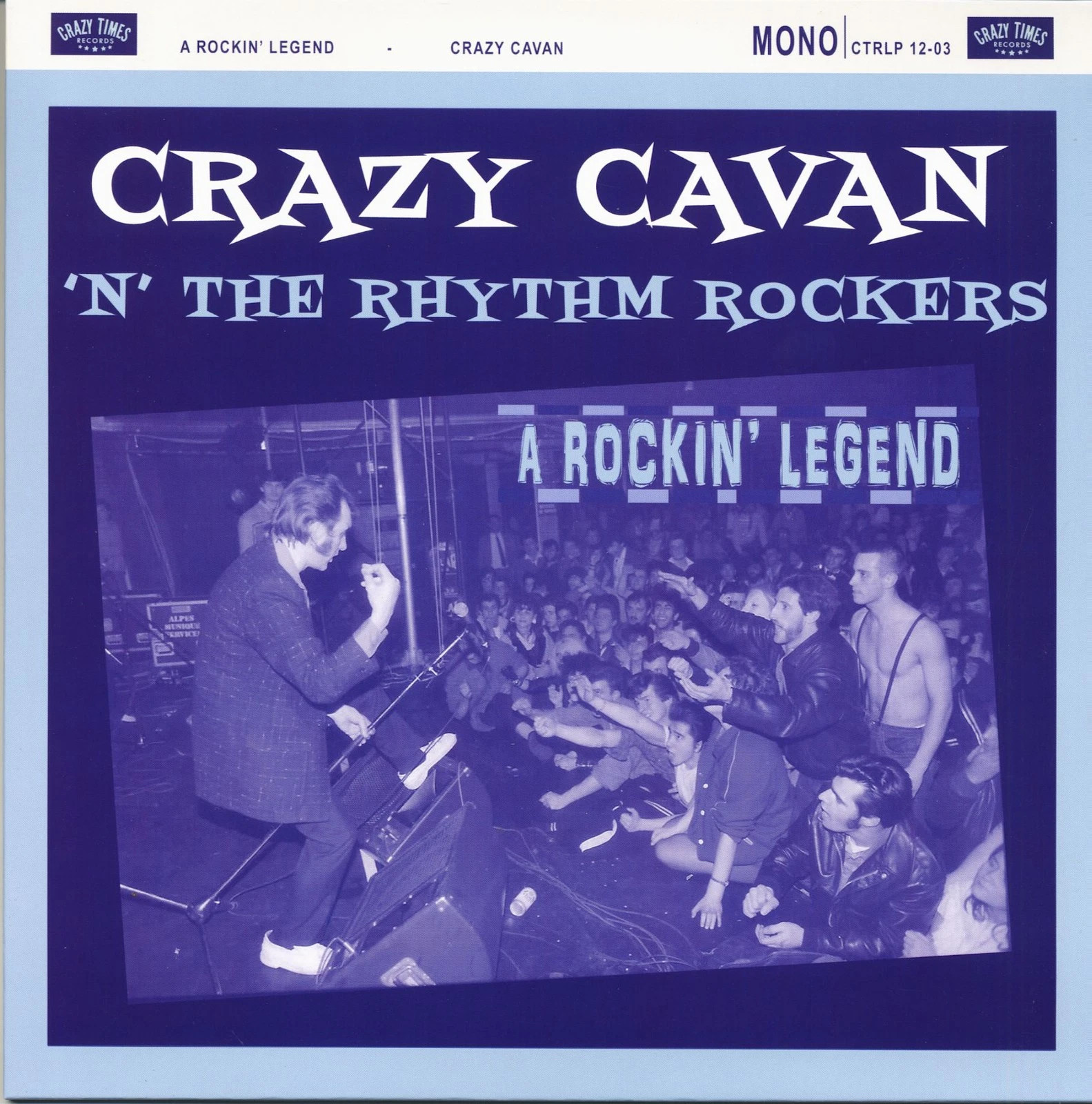 Crazy Cavan : A rockin legend  (LP)