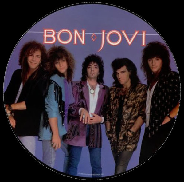 Bon Jovi : Slippery When Wet (LP) pic.disc