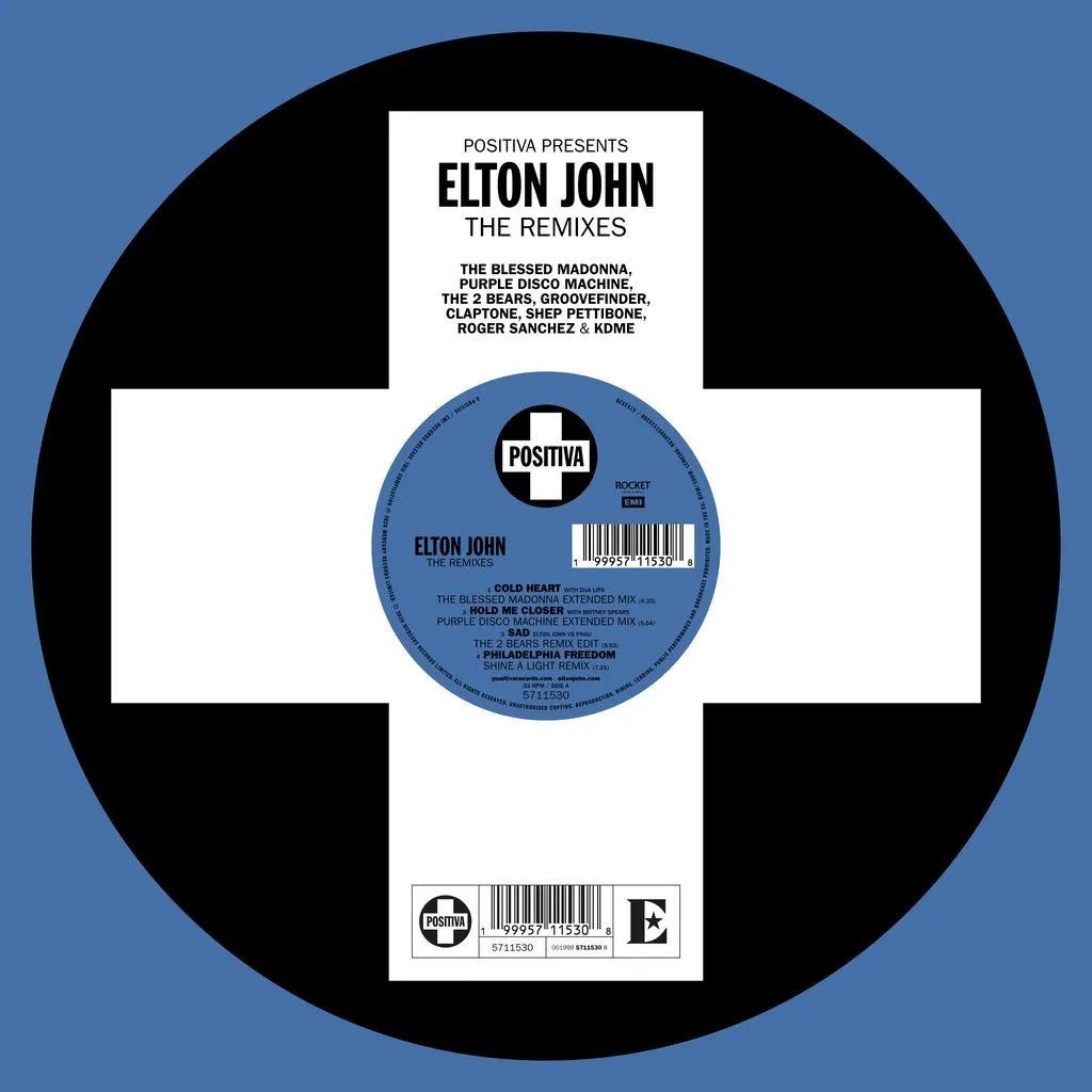 Elton John : Remixes (LP) RSD 26