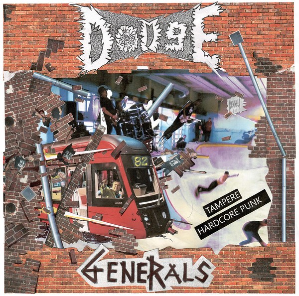 Dodge / Generals : Tampere Hardcore Punk (LP)