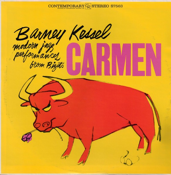 Kessel, Barney : Modern Jazz Performances From Bizet's Carmen (LP)