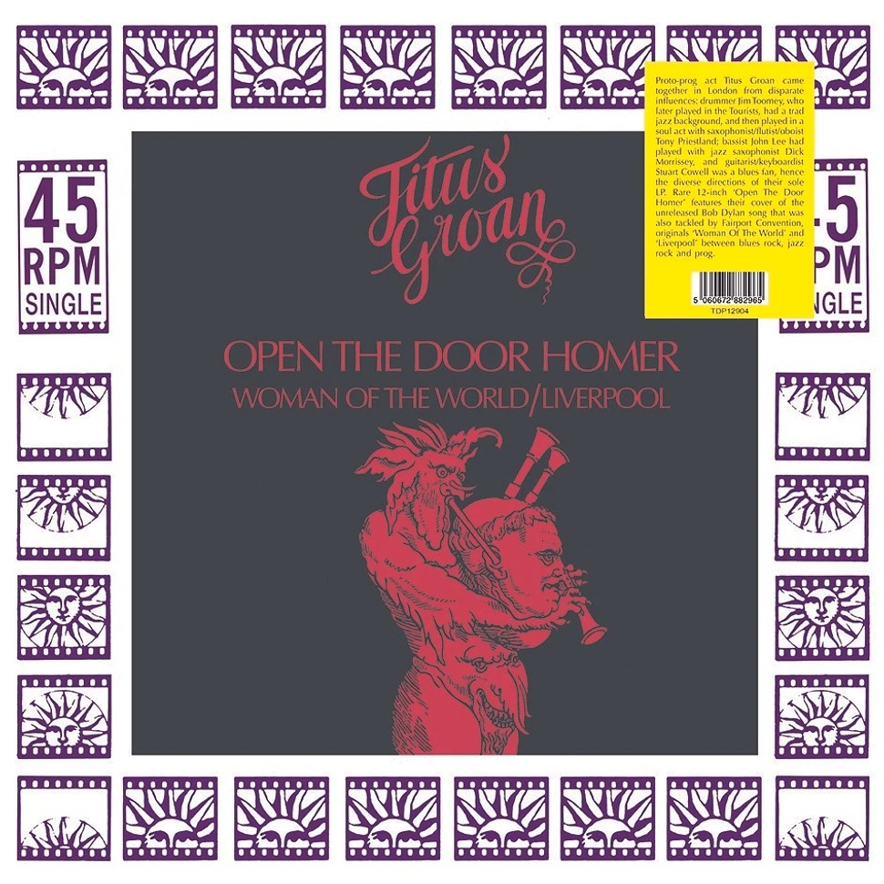 Groan, Titus : Open the Door Homer (LP)