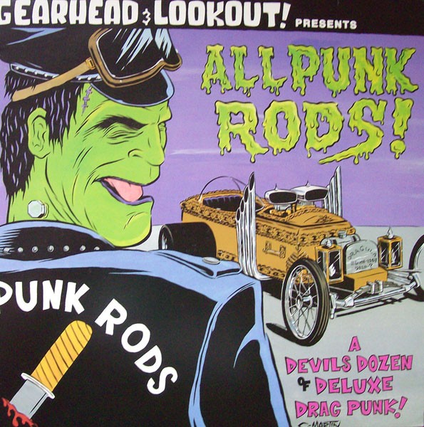 All Punk Rods - A Devils Dozen of Deluxe Drag Punk (LP)