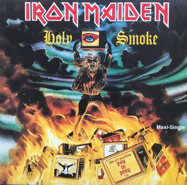 Iron Maiden ‎: Holy Smoke (12")