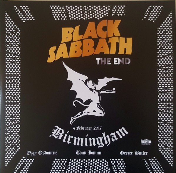 Black Sabbath : The End (4 February 2017 - Birmingham) (3-LP)