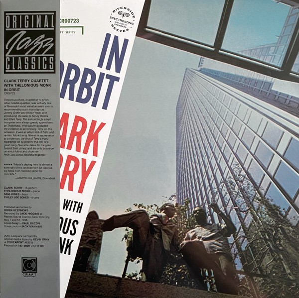 Terry, Clark Quartet With Monk, Thelonious : In Orbit (LP)