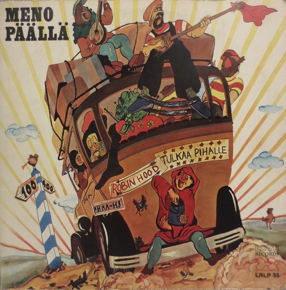 Ahaa Teatteri, Hurja Joukko : Meno Päällä (LP)